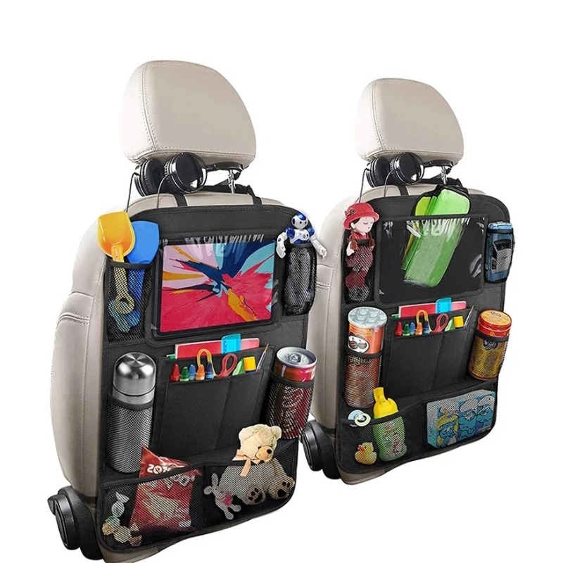 Tablet Accessories Must Have - Car Seat Organizer Multifunctional Oxford Fabric