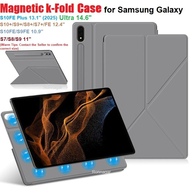 Remarkable Tablet Accessories - Magnetic Tablet Case For Samsung Galaxy