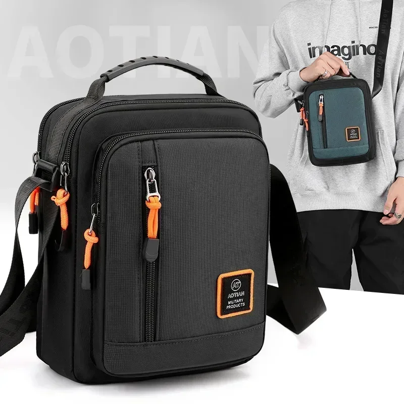 Multi-Function Men's Bag High  - Tablet Shoulder Bag ulasan dan harga