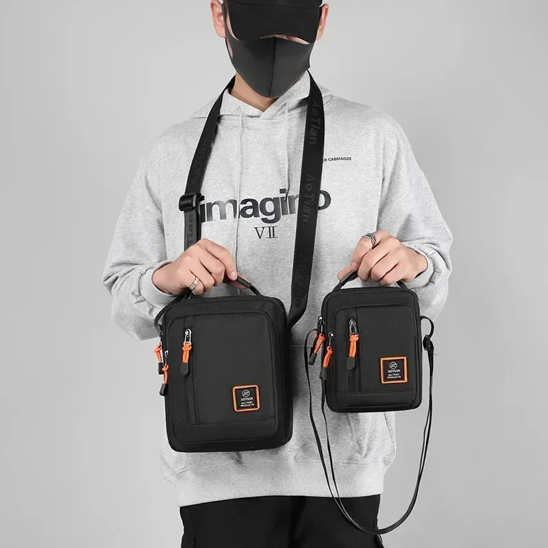 Multi-Function Men's Bag High  - Tablet Shoulder Bag ulasan dan harga
