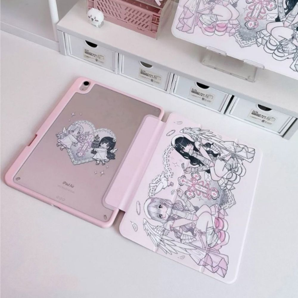 Anime Angel Girl Pink Y2K Tabl - Cool Tablet Accessories ulasan dan harga