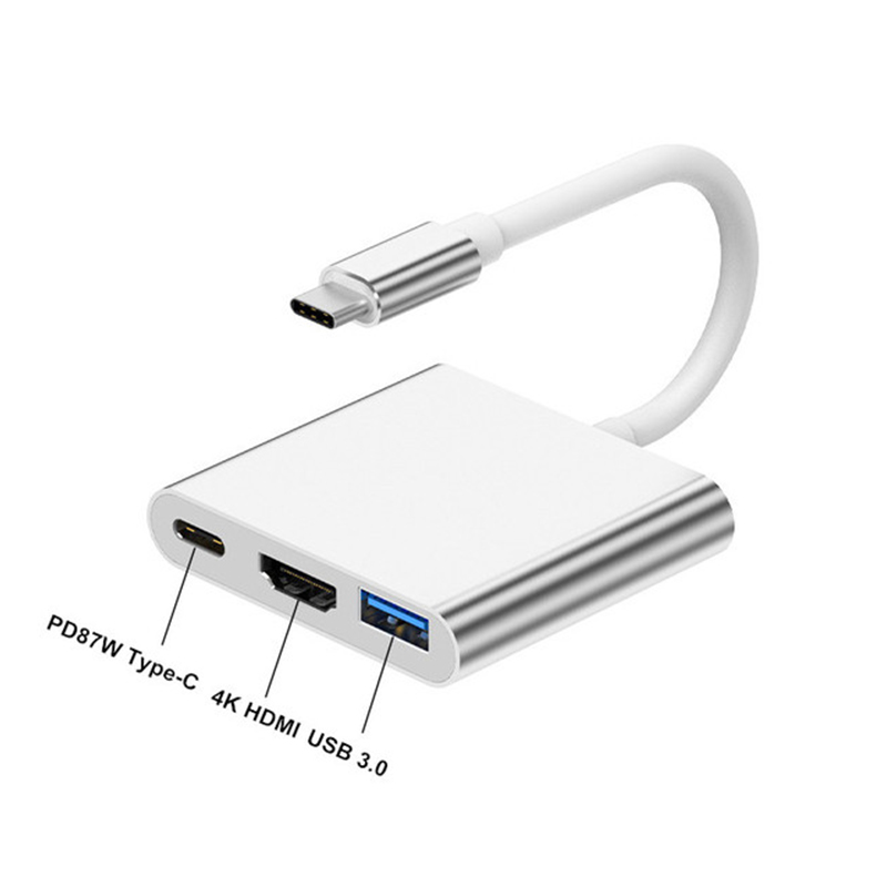 3 in 1 USB Type C Hub to 4K HD - Tablet Accessories For Samsung ulasan dan harga