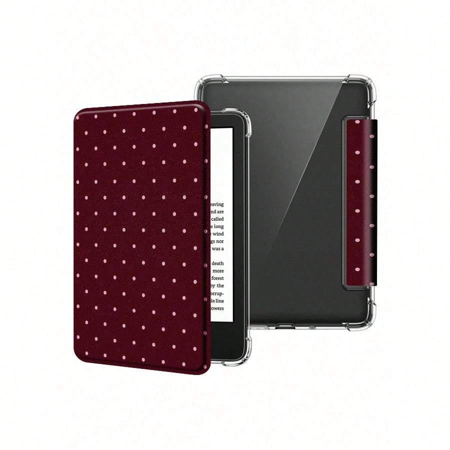 A white dot pattern ultra-thin - Kindle Tablet Accessories ulasan dan harga