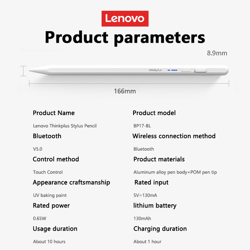 Lenovo Universal Stylus Pen fo - Tablet Accessories Lenovo ulasan dan harga