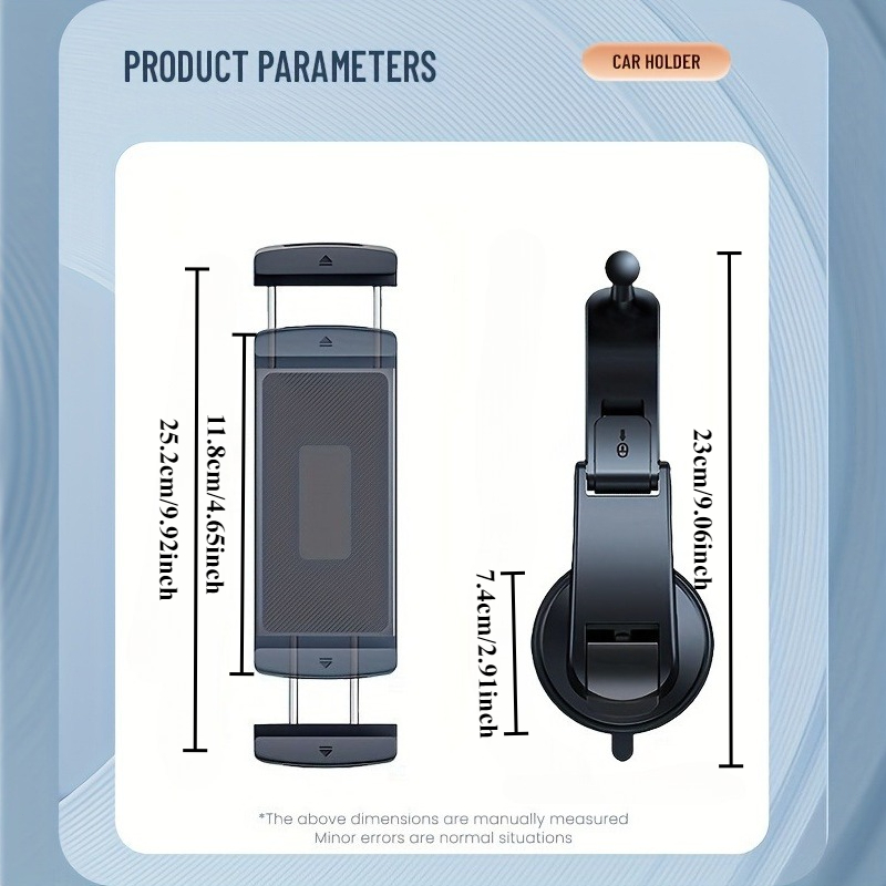 Super strong suction cup type  - Tablet Car Mount ulasan dan harga