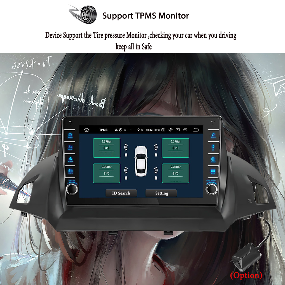 8G+128G Android 14 For Ford Ku - Tablet Danish Mobile & Accessories ulasan dan harga