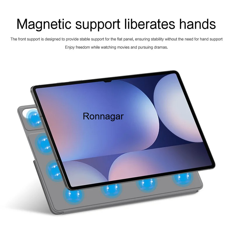 Magnetic Tablet Case For Samsu - Remarkable Tablet Accessories ulasan dan harga