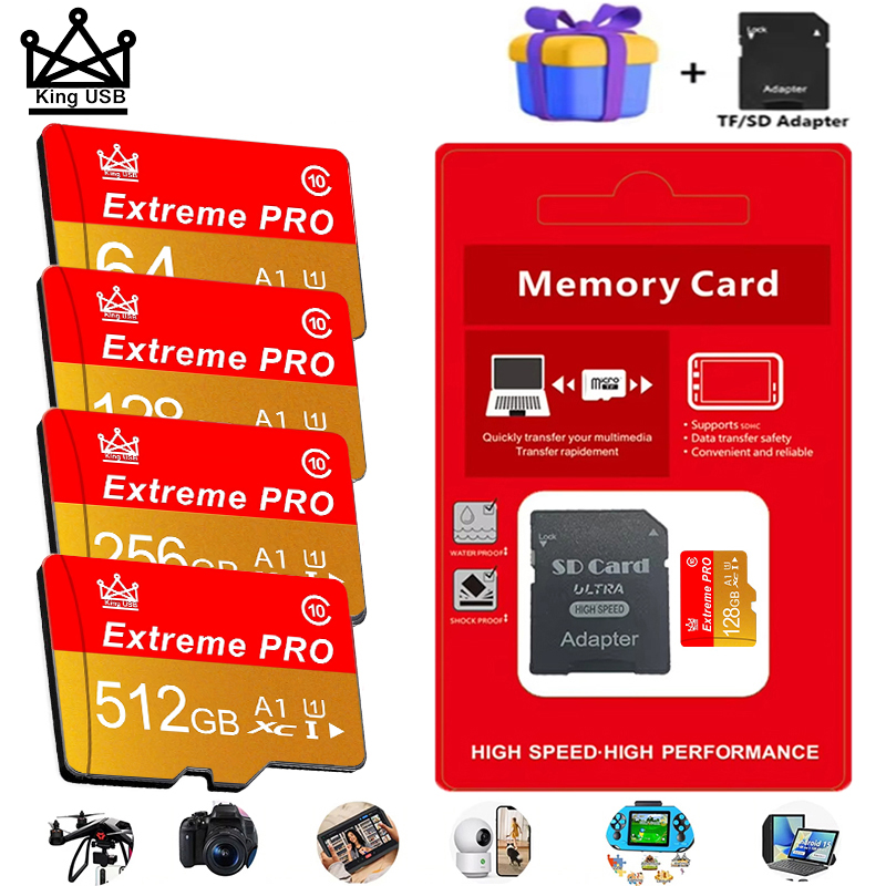 Class 10 Micro TF 256GB 512GB  - Microsd Card Tablet ulasan dan harga