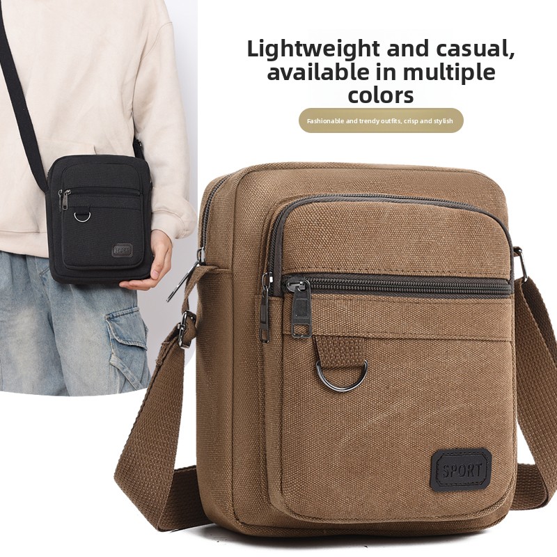 2024 New Men's Multi-PurposeBa - Tablet Shoulder Bag ulasan dan harga