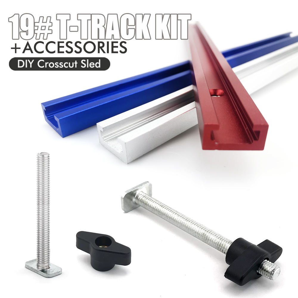 Woodworking 19# T-track Kit an - Tablet Accessories Kit ulasan dan harga