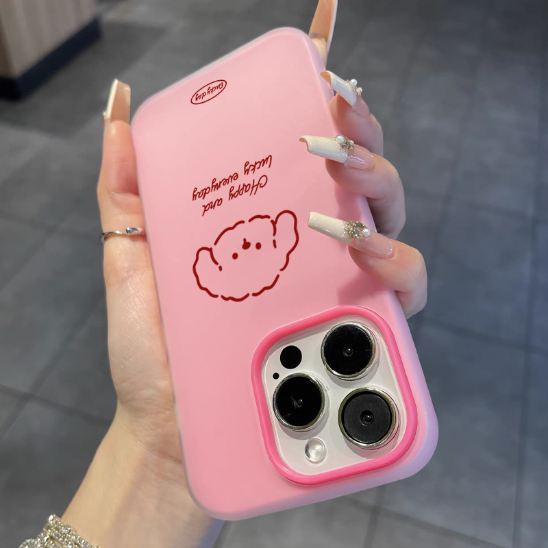 Cute Line Puppy Pattern Phone  - Samsung Galaxy A55 ulasan dan harga