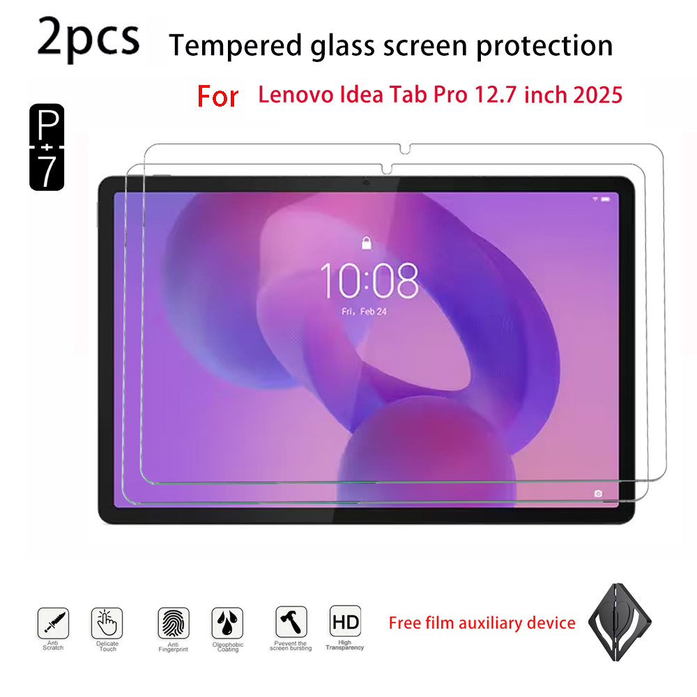 2Pcs HD Tempered Glass Screen  - Lenovo Tablet P12 Accessories ulasan dan harga
