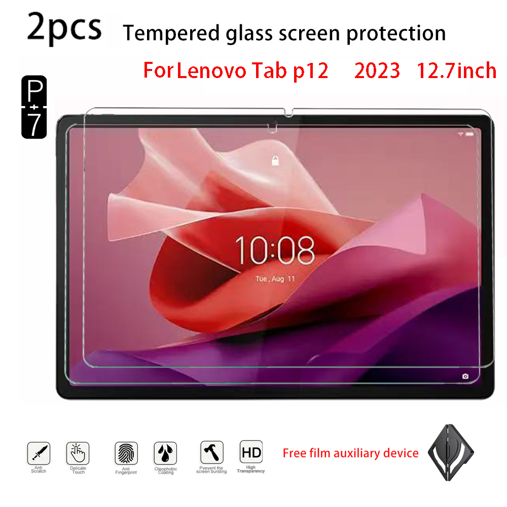 2Pcs HD Tempered Glass Screen  - Lenovo Tablet P12 Accessories ulasan dan harga