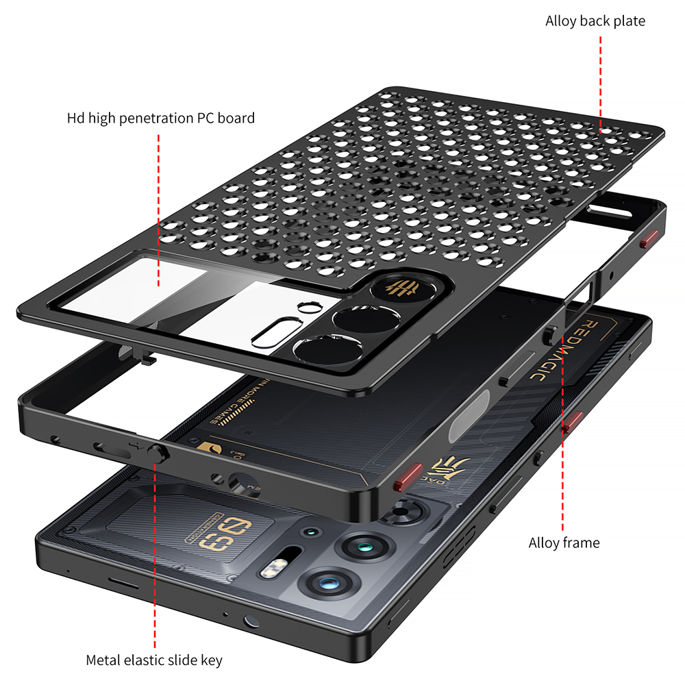 Metal Hollow Heat Dissipation  - Redmagic Tablet Accessories ulasan dan harga