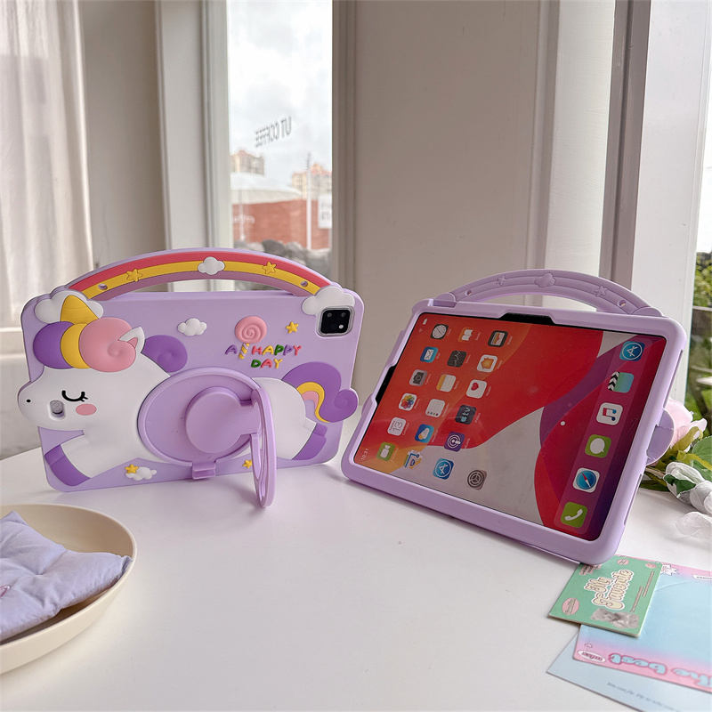 Cartoon Unicorn Kids Stand Tab - Remarkable Tablet Accessories ulasan dan harga