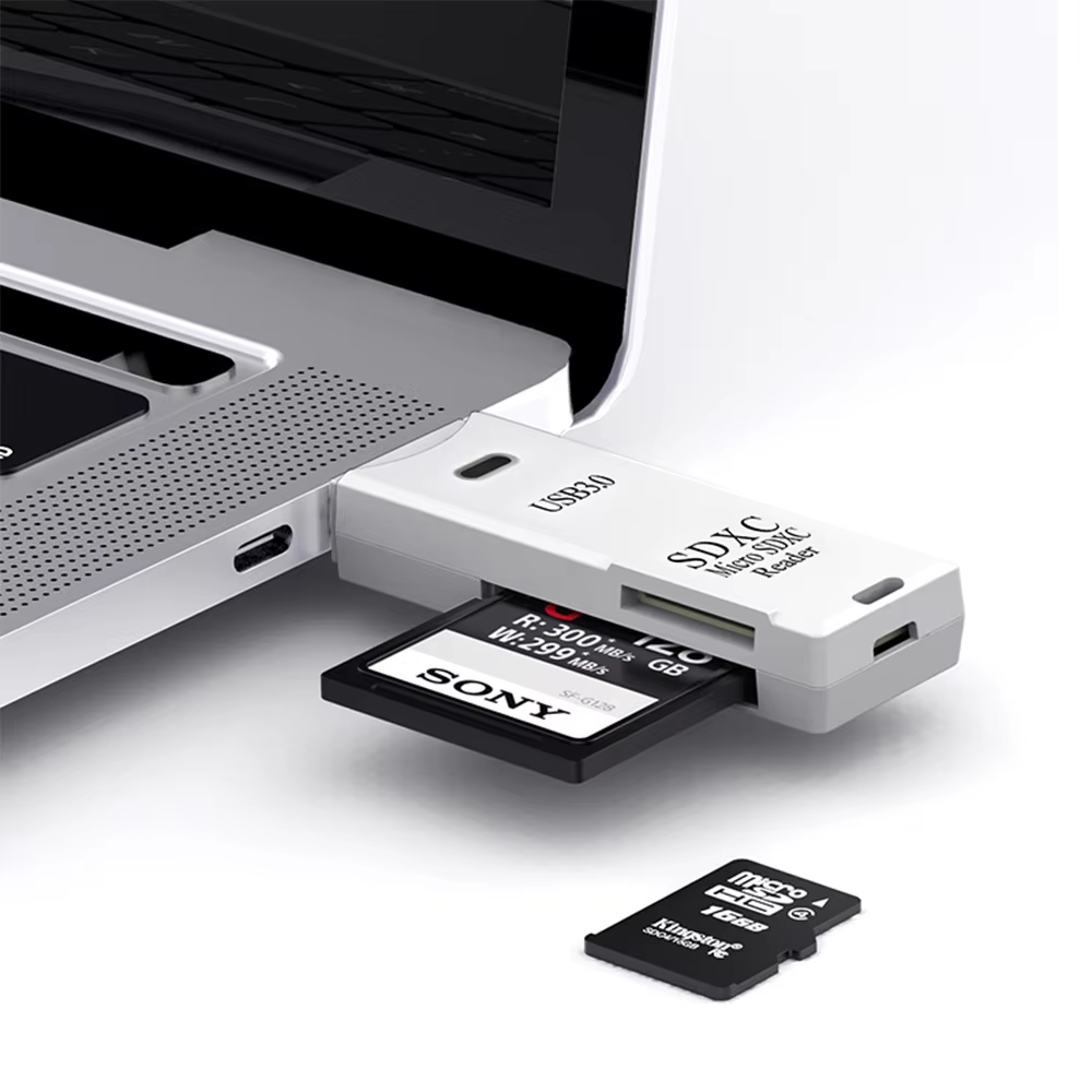 High-Speed 2-in-1 USB 3.0/2.0  - Microsd Card Tablet ulasan dan harga