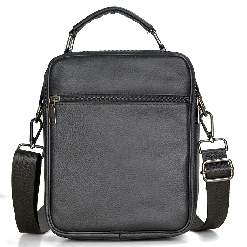 Fashion Men Genuine Leather Ha - Tablet Shoulder Bag ulasan dan harga
