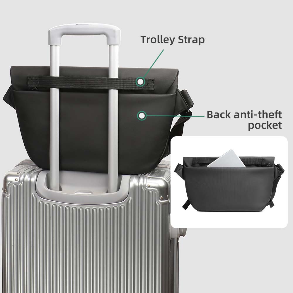 HK Water Repellent Messenger B - Tablet Shoulder Bag ulasan dan harga