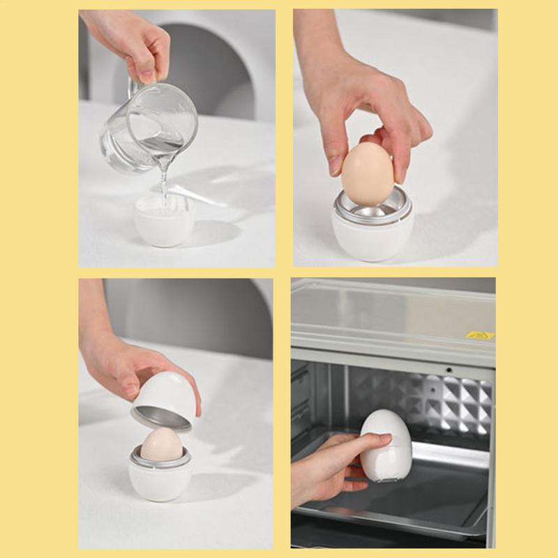 Egg Shaped Egg Boiler Steamer  - Tablet Accessories Kit ulasan dan harga