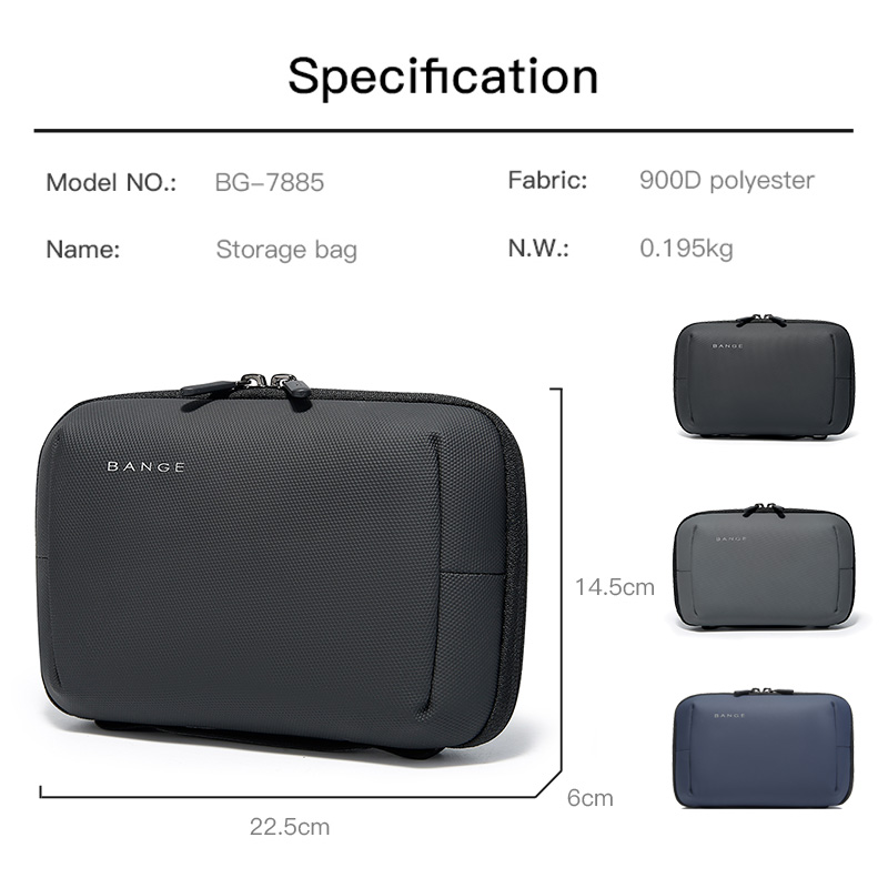 BANGE Large Capacity Travel El - Tablet And Accessories Bag ulasan dan harga