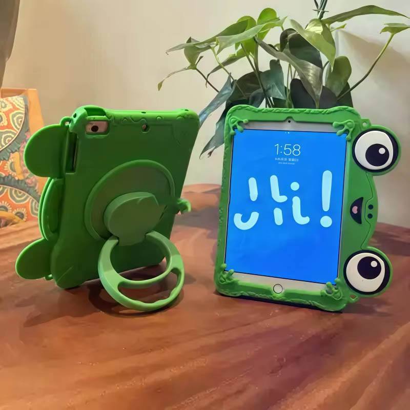 New Spot Cartoon Big Eyes Frog - Cool Tablet Accessories ulasan dan harga