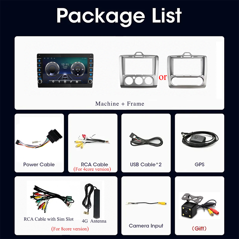 8G+128G Android 14 For Ford Fo - Tablet Danish Mobile & Accessories ulasan dan harga