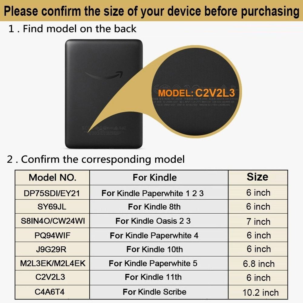 11th Generation 6-6.8 inch e-R - Kindle Tablet Accessories ulasan dan harga