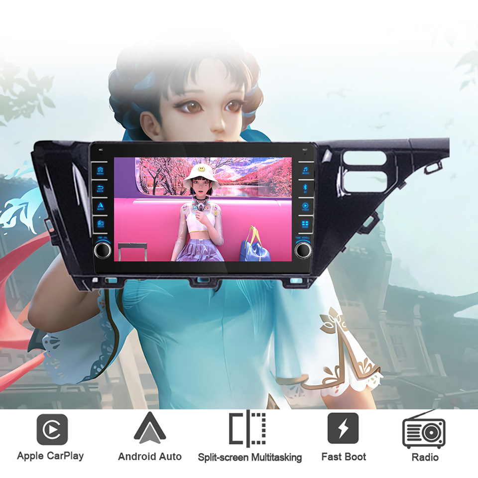 8G+128G Android 14 For Toyota  - Tablet Danish Mobile & Accessories ulasan dan harga