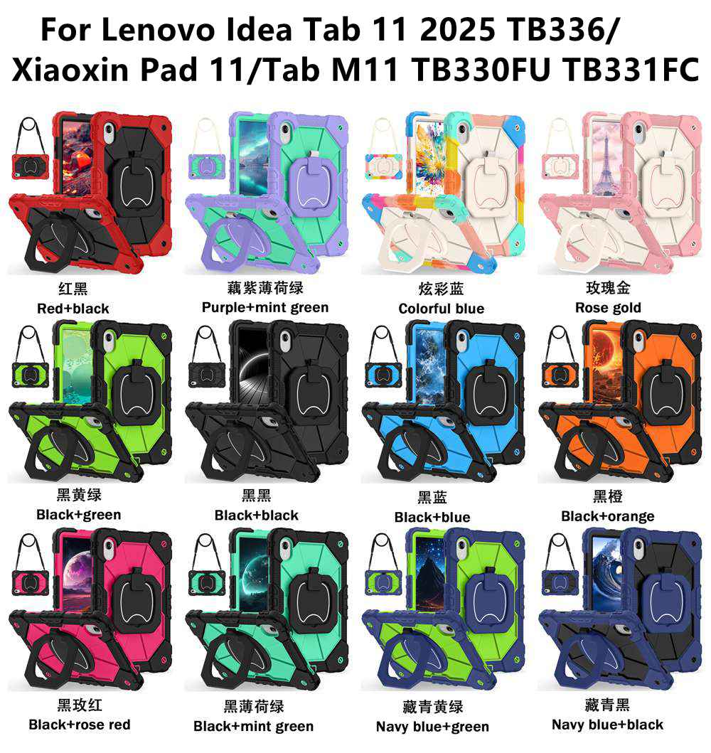 360° Rotating Rugged Case For  - Tablet Accessories Lenovo ulasan dan harga