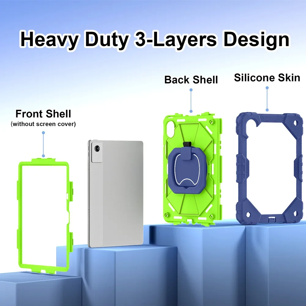 360° Rotating Rugged Case For  - Tablet Accessories Lenovo ulasan dan harga