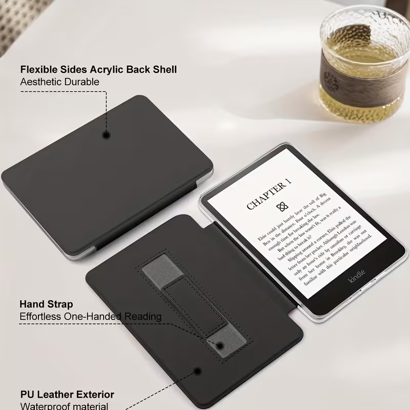 Acrylic Kindle Case with Hand  - Kindle Tablet Accessories ulasan dan harga