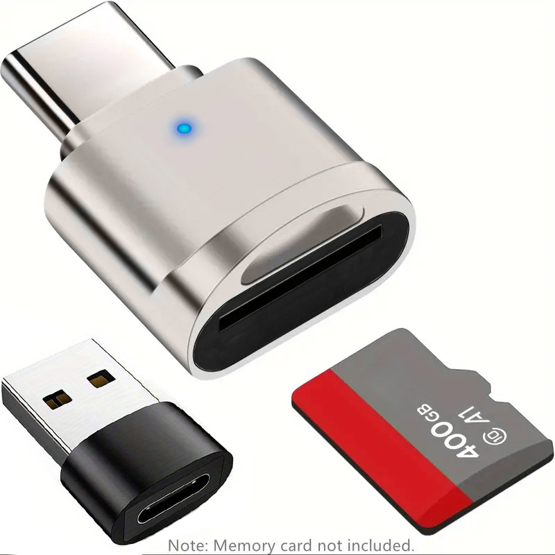 2Pcs USB C Card Reader Support - Microsd Card Tablet ulasan dan harga