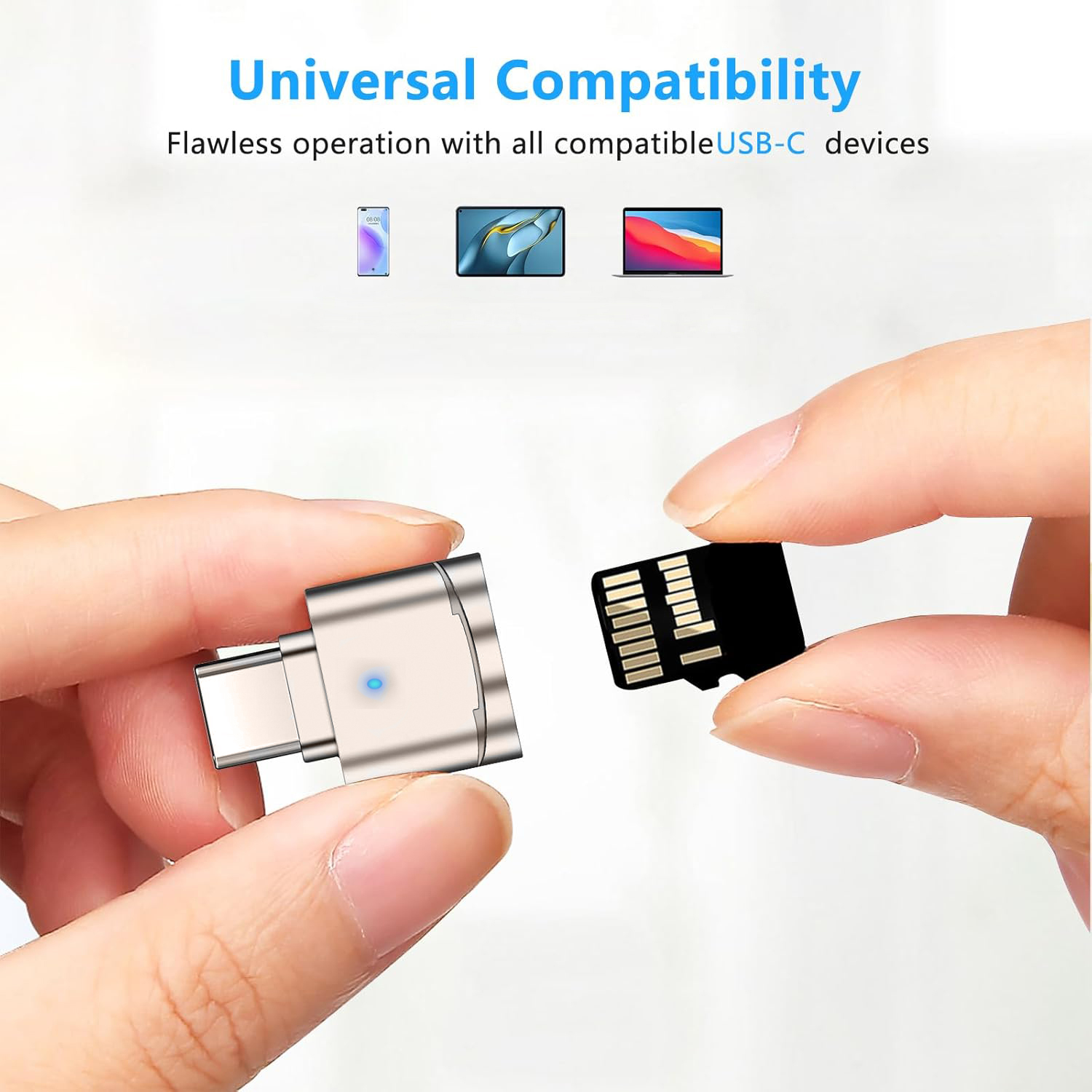 2Pcs USB C Card Reader Support - Microsd Card Tablet ulasan dan harga