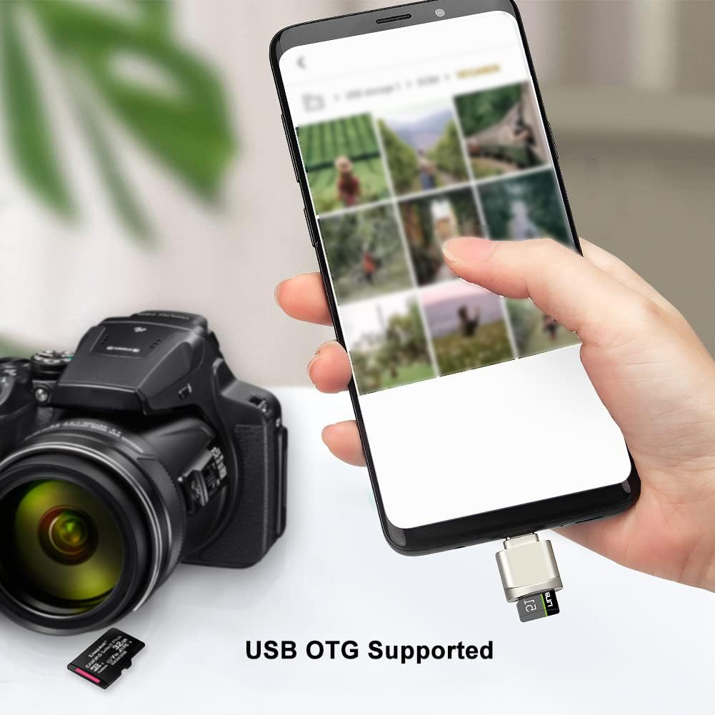 2Pcs USB C Card Reader Support - Microsd Card Tablet ulasan dan harga